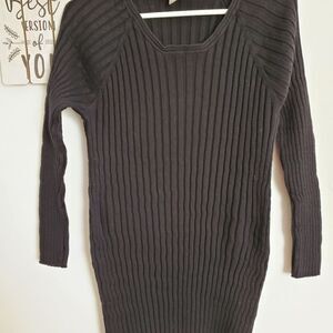 J. Jill Women's Size XL Black Long Sweater